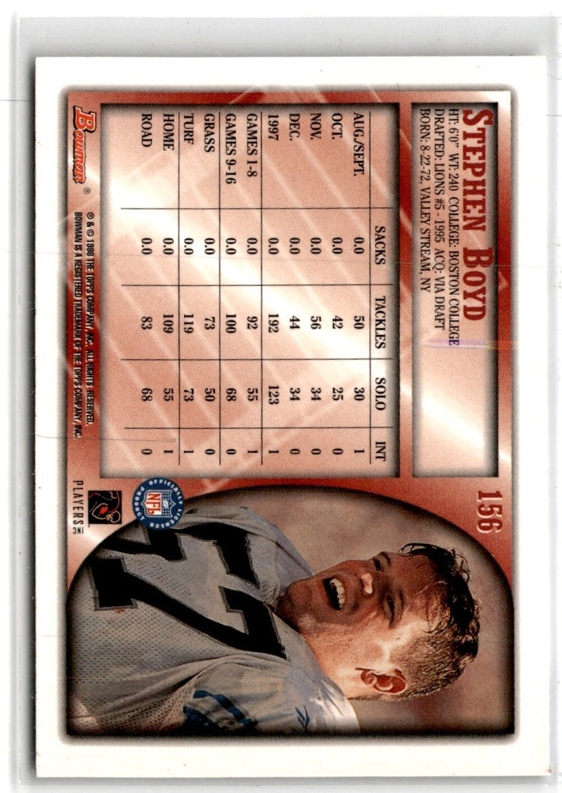 1998 Bowman Stephen Boyd