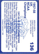 1988 Finest '57-'58 Team