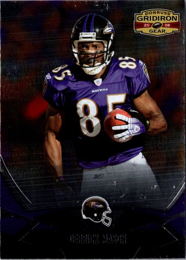 2008 Donruss Gridiron Gear Derrick Mason #9