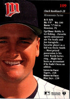 1993 Studio Chuck Knoblauch #109