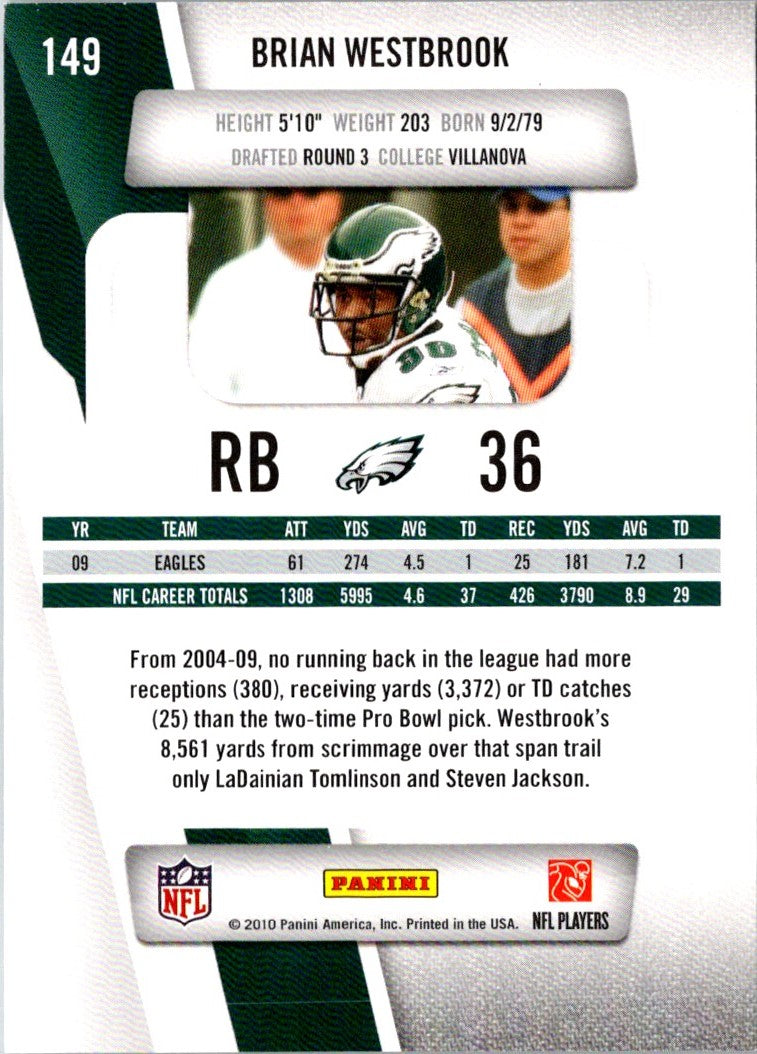 2010 Panini Prestige Brian Westbrook