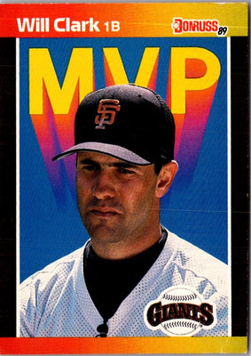1990 Donruss Grand Slammers Will Clark #6