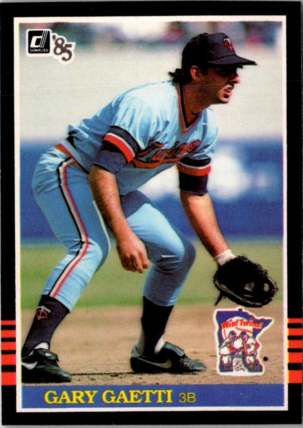 1985 Donruss Gary Gaetti #242