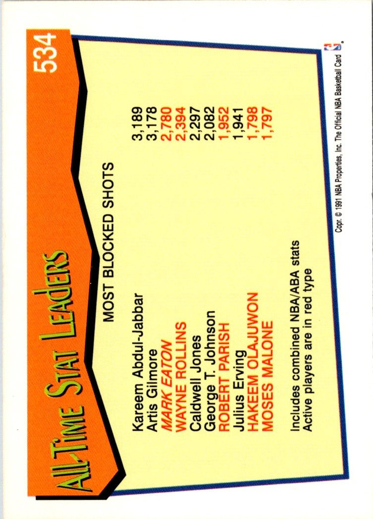 1991 Hoops Mark Eaton