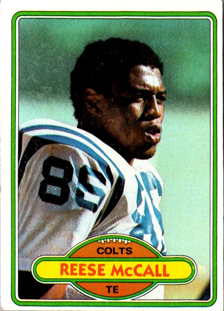 1980 Topps Reese McCall