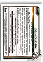 2021 Bowman Chrome Prospects Atomic Refractor Logan Davidson #BCP-115