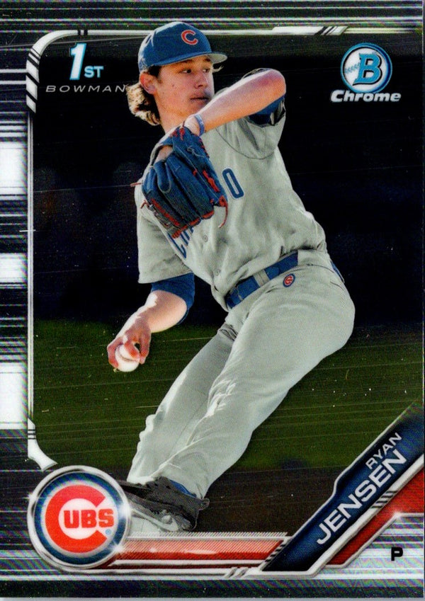 2019 Bowman Draft Chrome Ryan Jensen #BDC-91