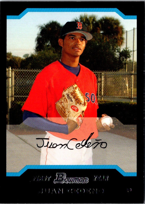 2004 Bowman Juan Cedeno #285 Rookie