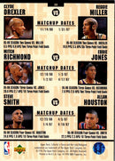 1996 Collector's Choice One on 5x7 Jumbos Jim Jackson/Jerry Stackhouse