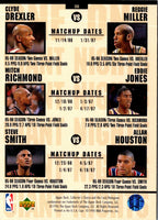 1996 Collector's Choice One on 5x7 Jumbos Jim Jackson/Jerry Stackhouse #5