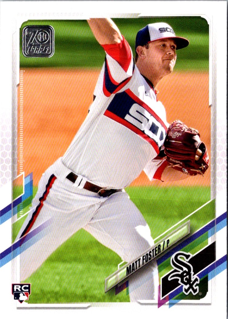 2021 Topps Orange Star Matt Foster