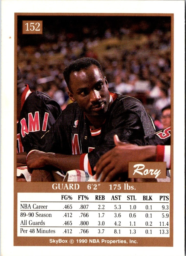 1990 SkyBox Rory Sparrow