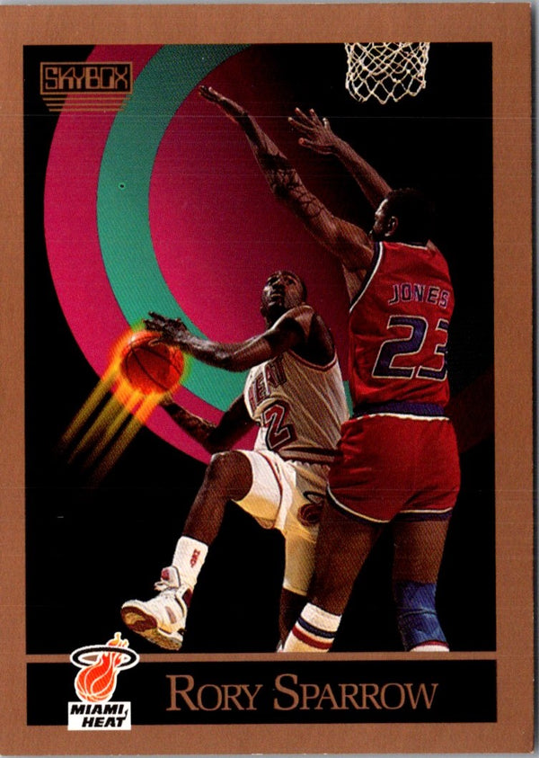 1990 SkyBox Rory Sparrow #152