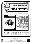 2023 Hoops Red Backs Boban Marjanovic