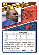 1993 Topps Oliver Barnett