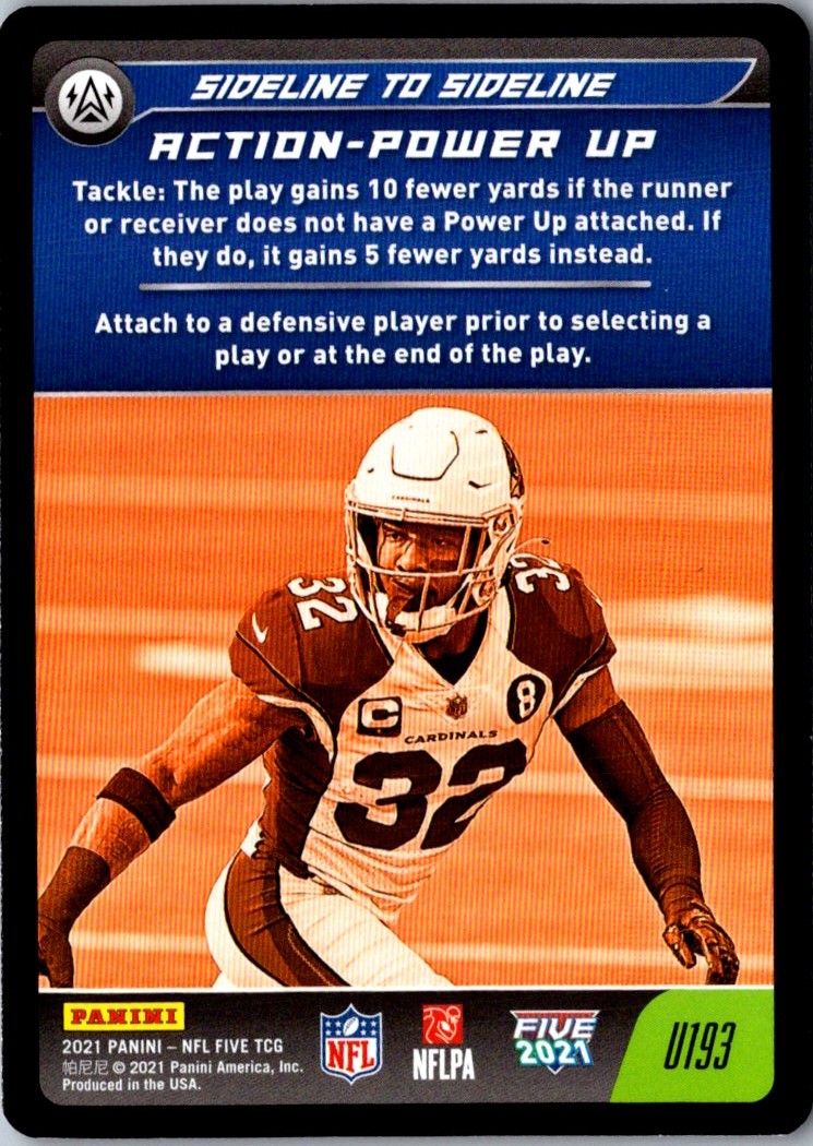 2021 Panini NFL Five Sideline Support