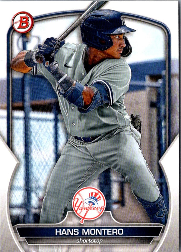 2023 Bowman Draft Hans Montero #BD-12 Rookie