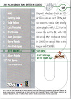 2002 Topps Ten Jeff Bagwell #49