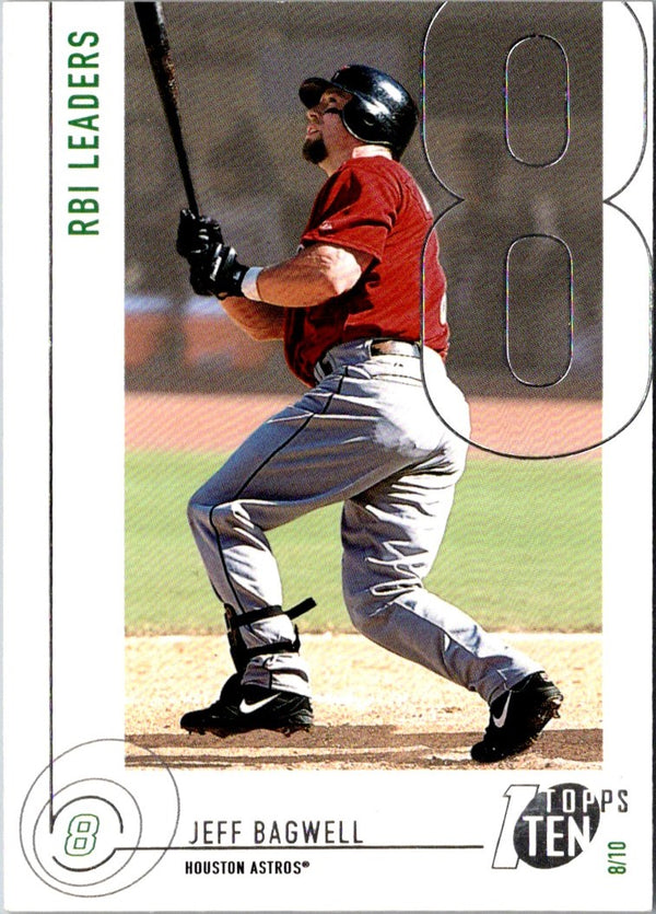 2002 Topps Ten Jeff Bagwell #49