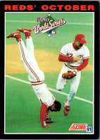 1991 Score Barry Larkin/Chris Sabo #795