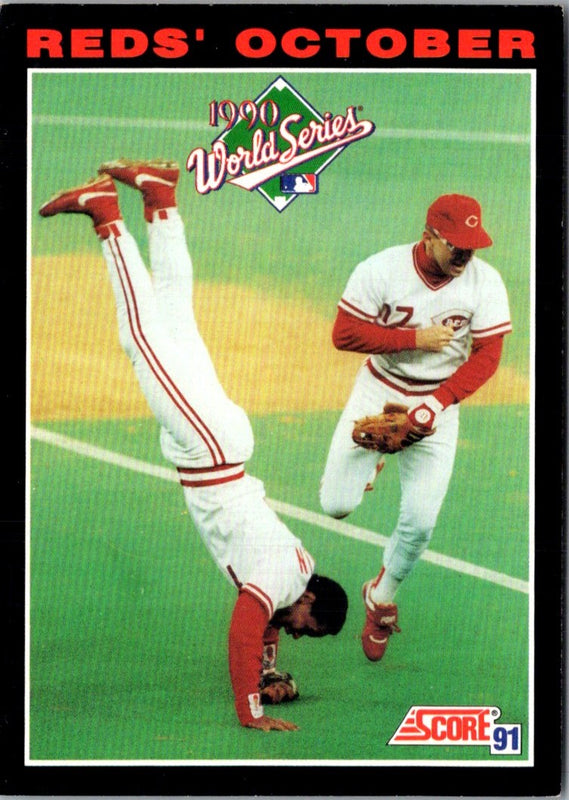 1991 Score Barry Larkin/Chris Sabo #795