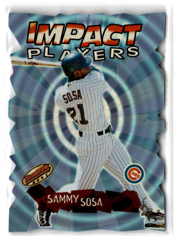 2001 Bowman's Best Impact Players Sammy Sosa #IP2