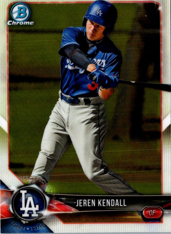 2018 Bowman Draft Chrome Jeren Kendall #BDC-116