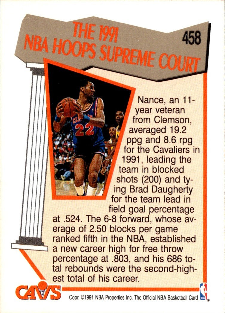 1991 Hoops Larry Nance