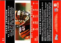 2007 Bowman Chad Johnson #61