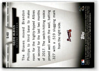 2018 Topps Salute Series 2 Ozzie Albies #S-60 Rookie