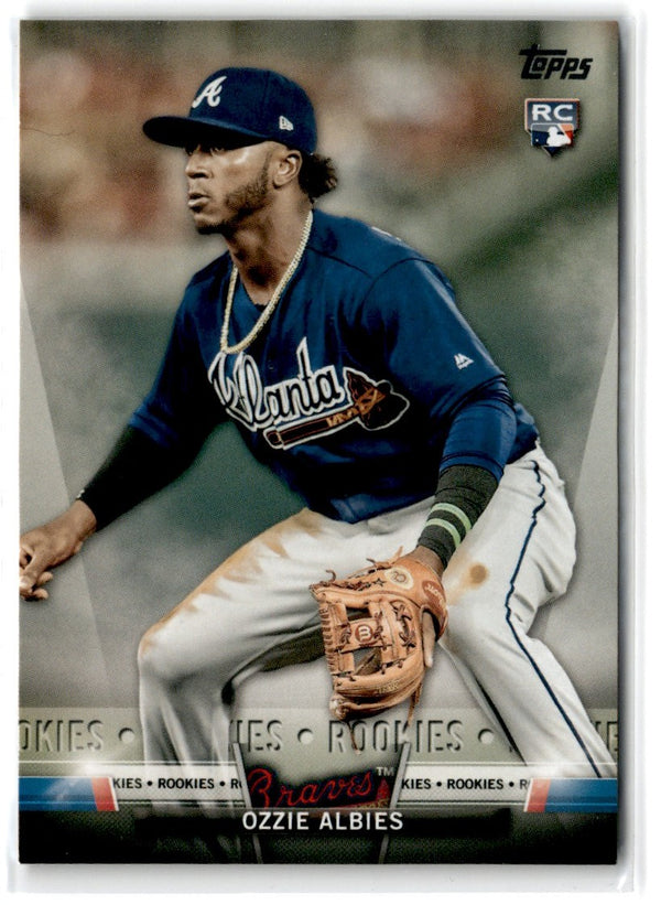 2018 Topps Salute Series 2 Ozzie Albies #S-60 Rookie