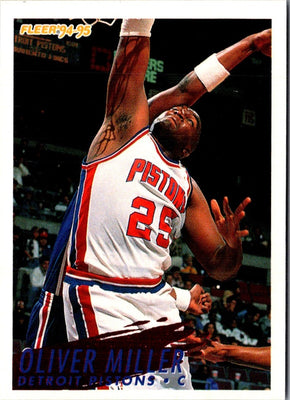 1994 Fleer Oliver Miller #283