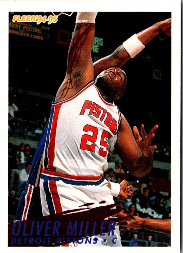 1994 Fleer Oliver Miller #283