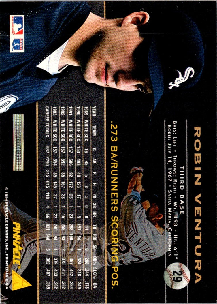 1994 Pinnacle Robin Ventura