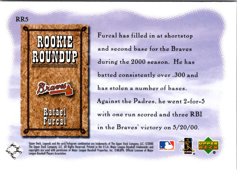 2001 Upper Deck Rookie Roundup Rafael Furcal