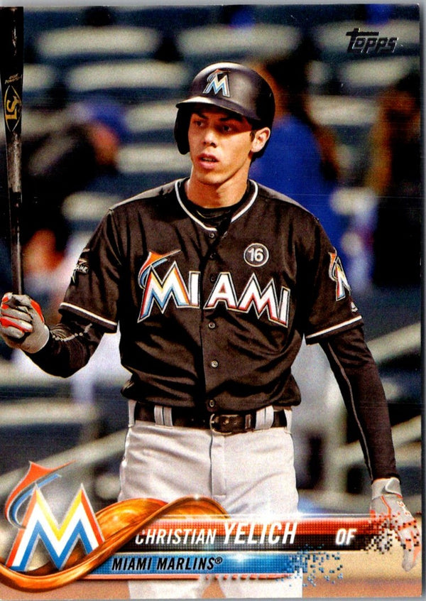 2018 Topps Christian Yelich #170