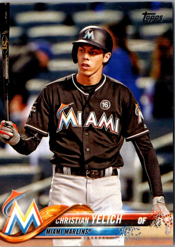 2018 Topps Christian Yelich #170