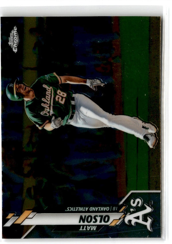 2020 Topps Chrome Matt Olson #183