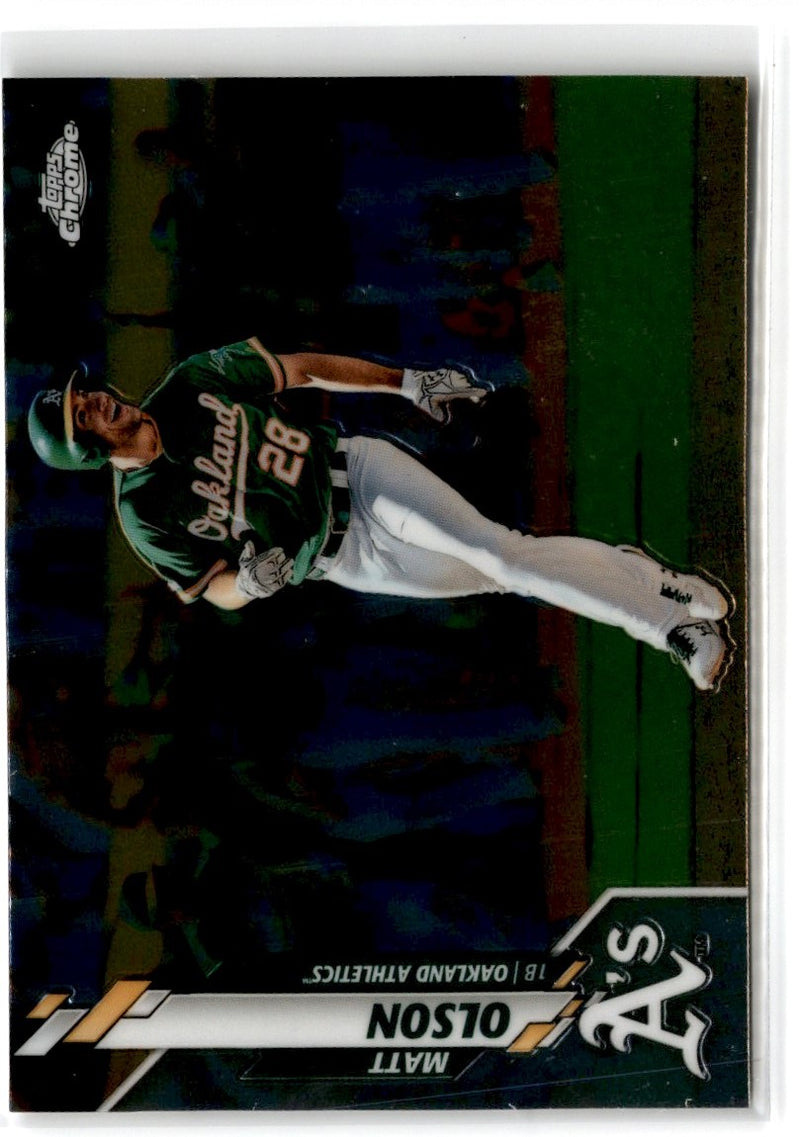 2020 Topps Chrome Matt Olson