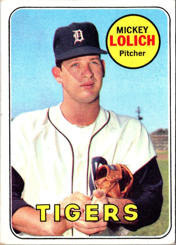 1969 Topps Mickey Lolich #270 EX