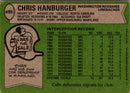 1978 Topps Chris Hanburger