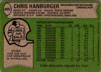 1978 Topps Chris Hanburger #495