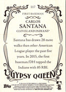 2016 Topps Gypsy Queen Carlos Santana