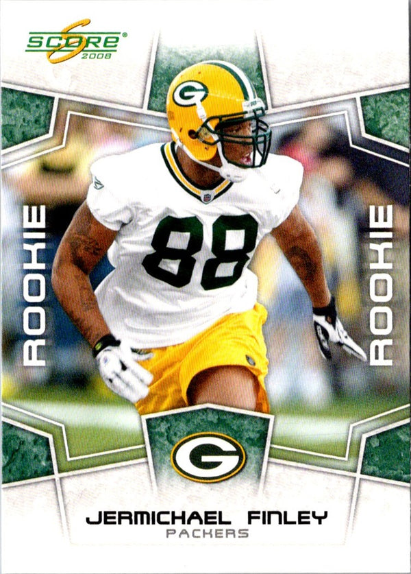 2008 Score Jermichael Finley #393 Rookie