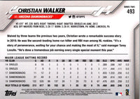 2020 Topps Christian Walker #493