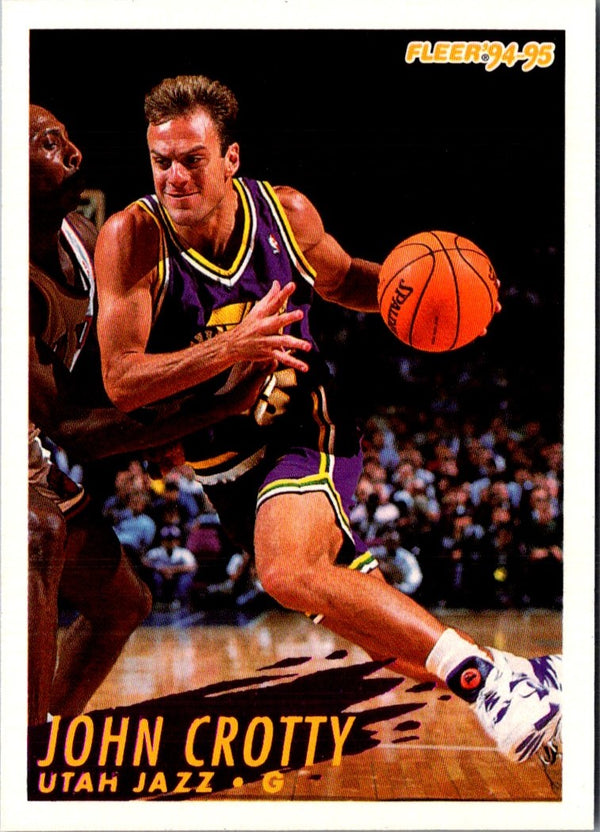 1994 Fleer John Crotty #377