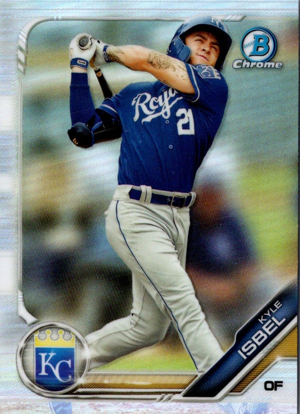 2019 Bowman Draft Chrome Kyle Isbel #BDC-106