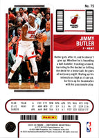 2022 Panini Contenders Game Ticket Red Jimmy Butler #75