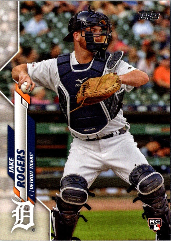 2020 Topps Jake Rogers #147 Rookie