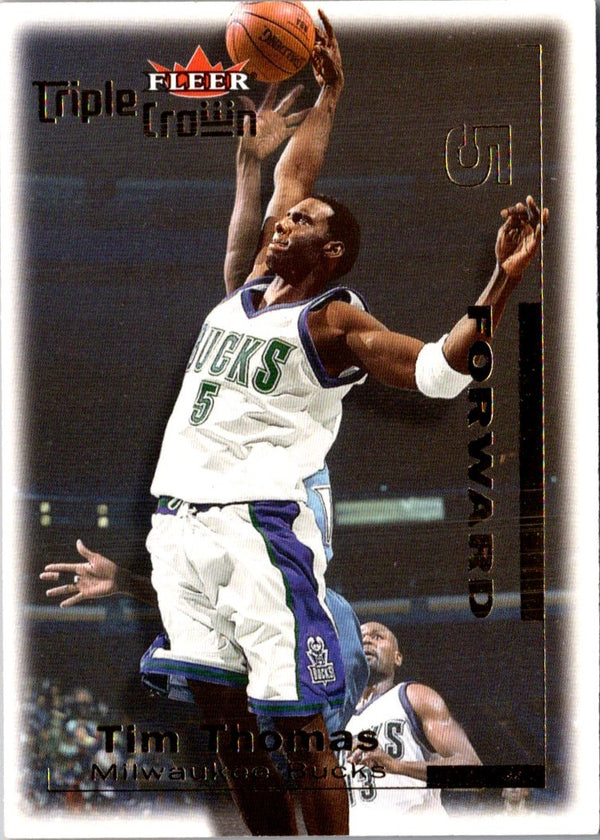 2000 Fleer Triple Crown Tim Thomas #196